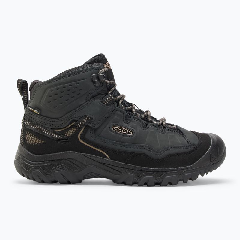 Vyriški žygio batai KEEN Targhee IV Mid WP triple black 2