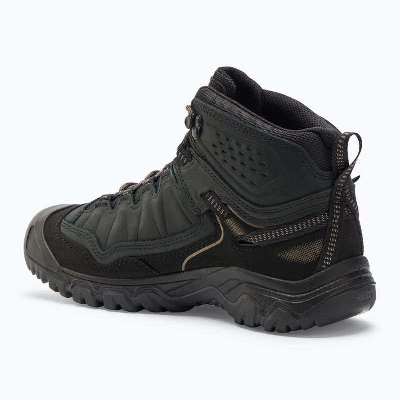 Vyriški žygio batai KEEN Targhee IV Mid WP triple black 3