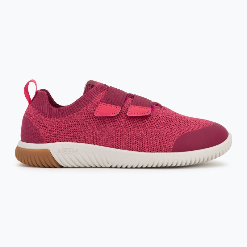 Paauglių batai KEEN Knx Knit Ds beaujolais/ raspberry 2