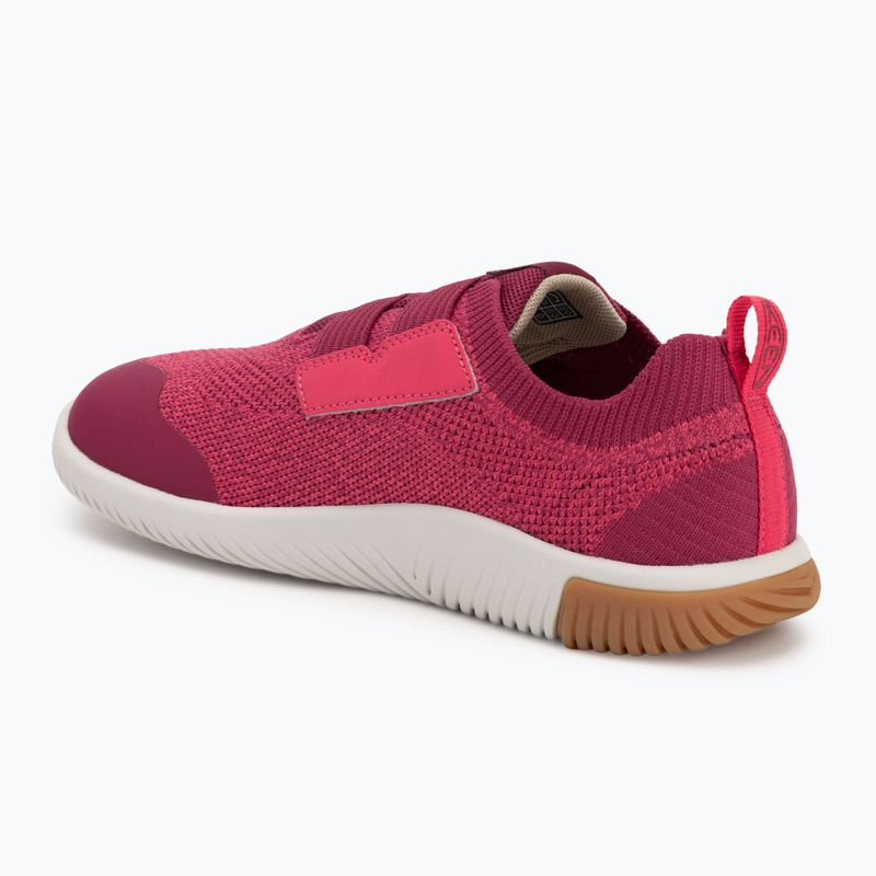 Paauglių batai KEEN Knx Knit Ds beaujolais/ raspberry 3