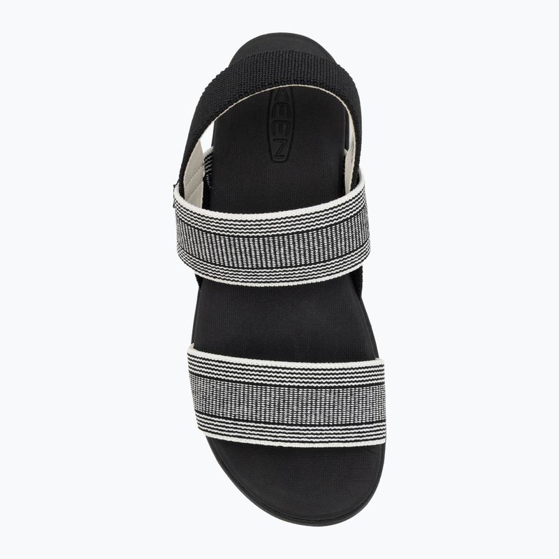 Moteriški sandalai KEEN Elle Backstrap black/star white 5