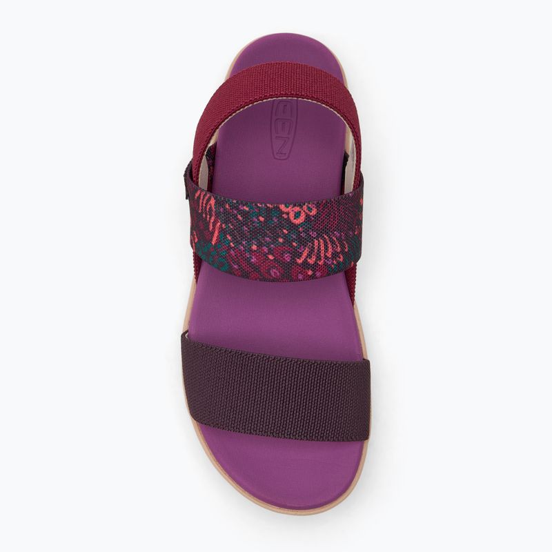 Moteriški sandalai KEEN Elle Backstrap beaujolais/plum perfect 4