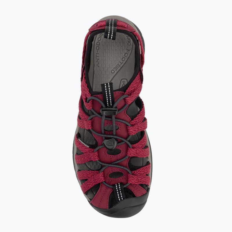 Moteriški sandalai KEEN Whisper beaujolais/ black 5