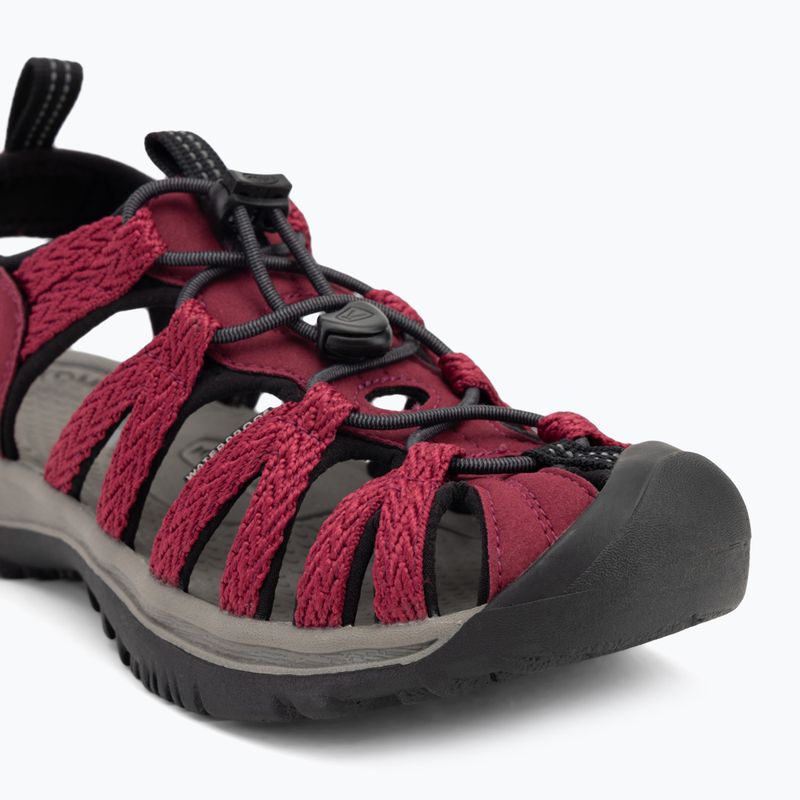 Moteriški sandalai KEEN Whisper beaujolais/ black 7