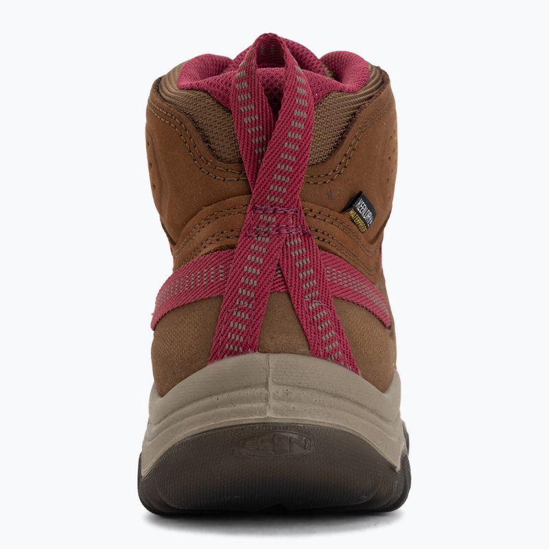 Moteriški žygio batai KEEN Targhee IV Mid Wp bison/beaujolais 6