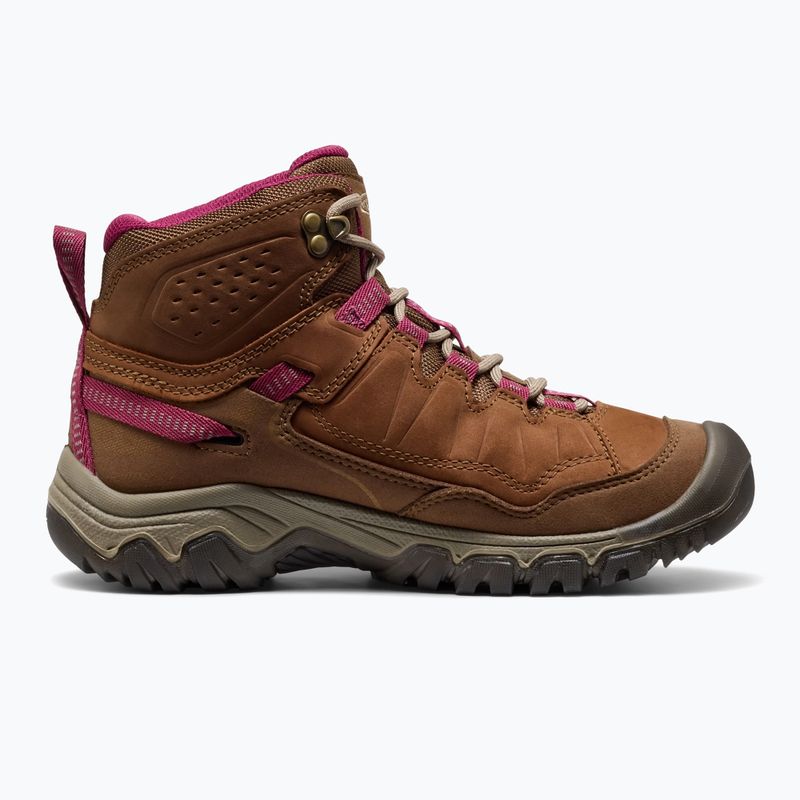 Moteriški žygio batai KEEN Targhee IV Mid Wp bison/beaujolais 3