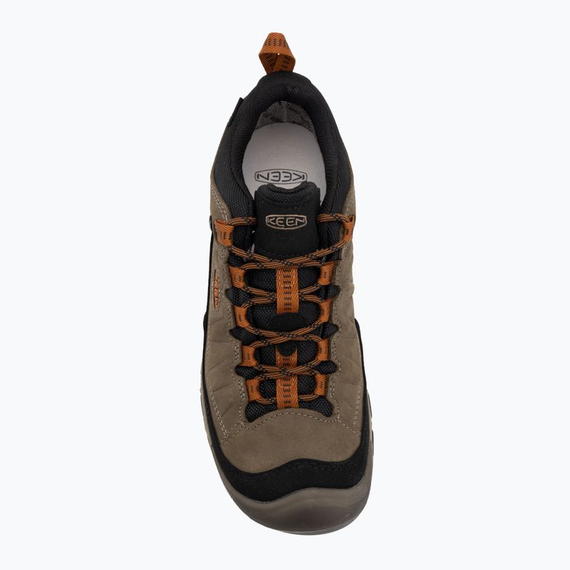 Vyriški trekkinginiai batai KEEN Targhee IV WP sea turtle/roasted pecan 5