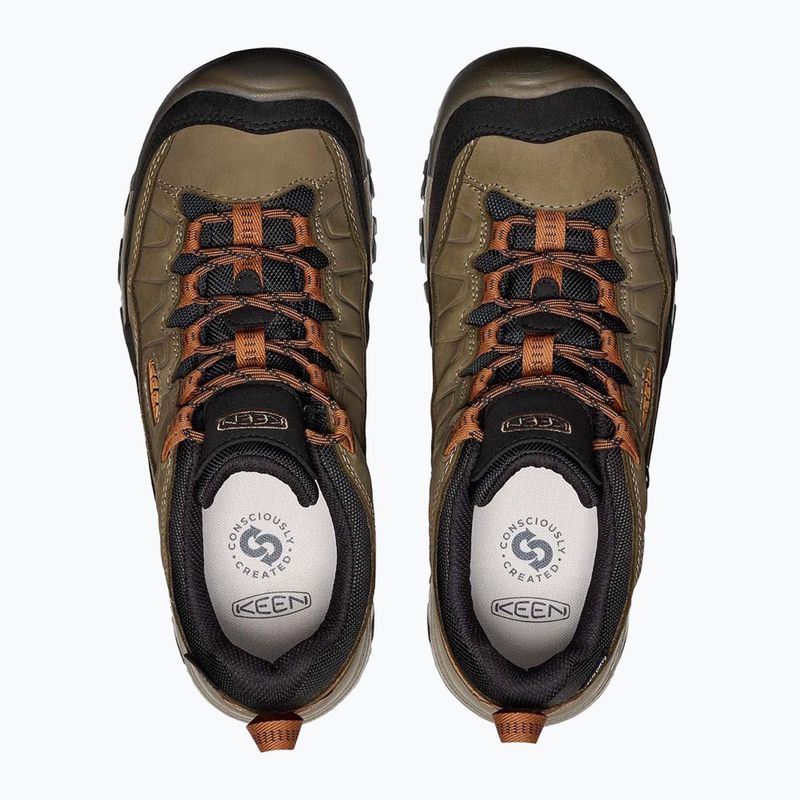 Vyriški trekkinginiai batai KEEN Targhee IV WP sea turtle/roasted pecan 13