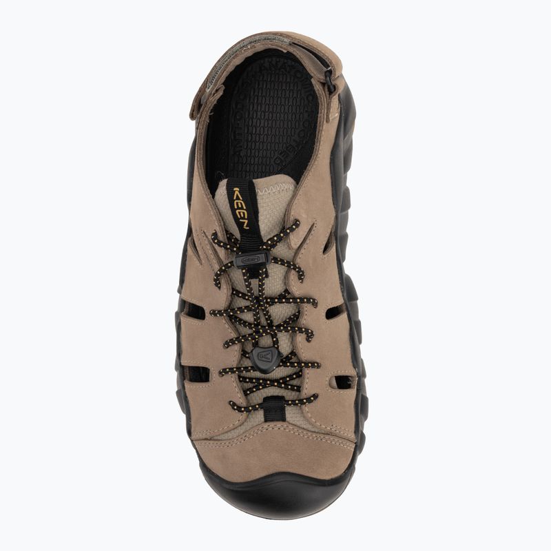 Vyriški sandalai KEEN Hyperport Fisherman Leather brindle/ oak buff 6