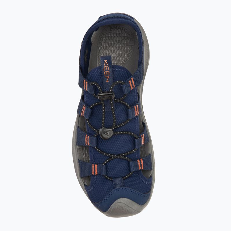 Vyriški sandalai KEEN Seanik H2 naval academy/ gold flame 5