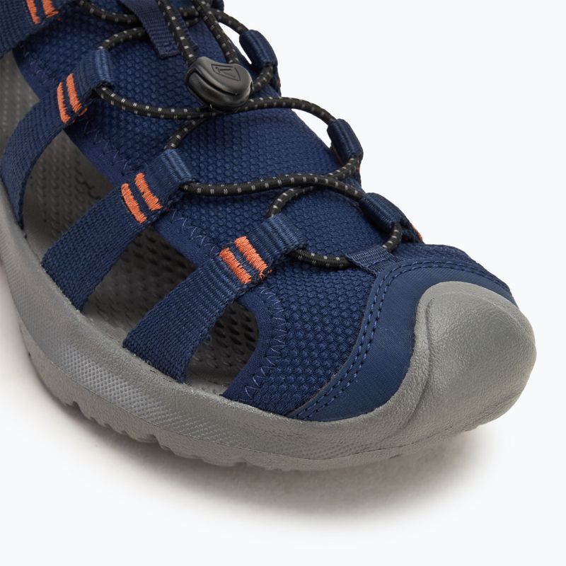 Vyriški sandalai KEEN Seanik H2 naval academy/ gold flame 7