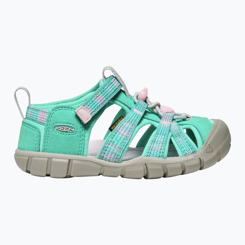 Vaikiški sandalai KEEN Seacamp II CNX aqua/giggle pink 2