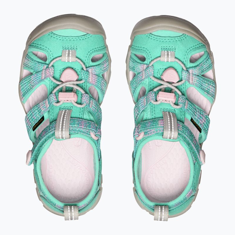 Vaikiški sandalai KEEN Seacamp II CNX aqua/giggle pink 5