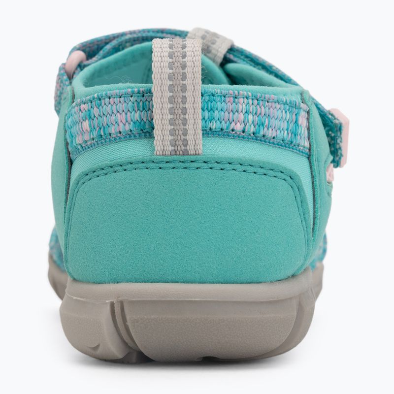 Vaikiškos basutės KEEN Seacamp II CNX bright aqua/giggle pink 6