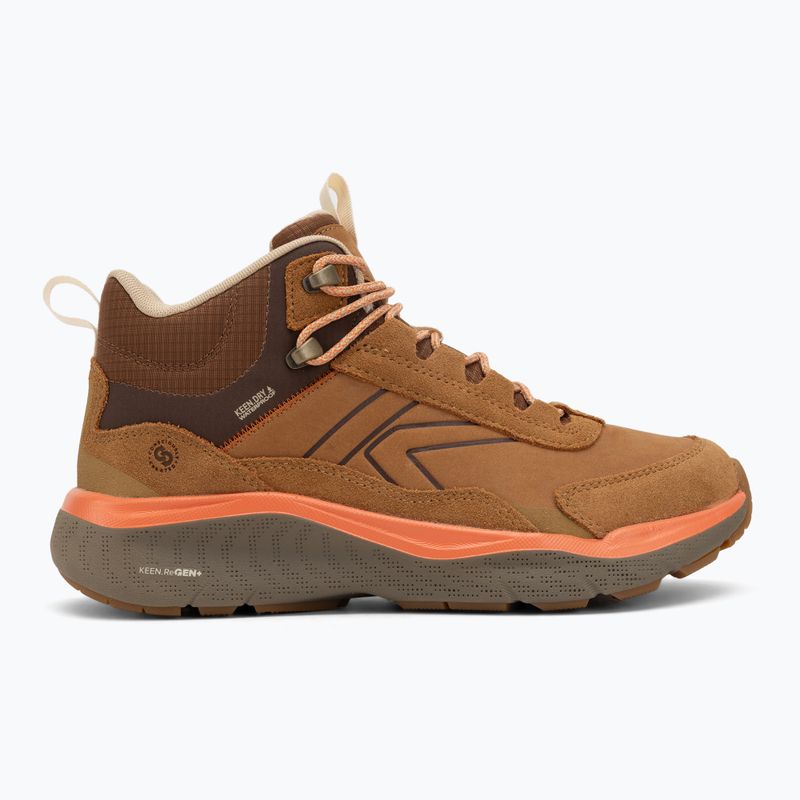 Moteriški žygio batai Keen Leiki Leather Mid Waterproof chipmunk/bison 2