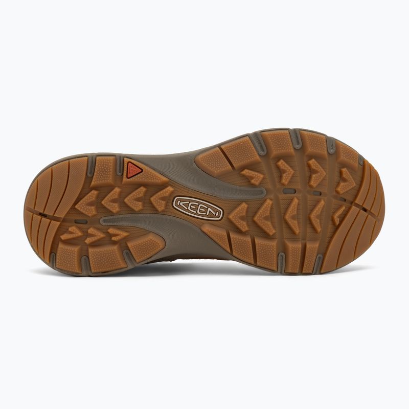 Moteriški žygio batai Keen Leiki Leather Mid Waterproof chipmunk/bison 4