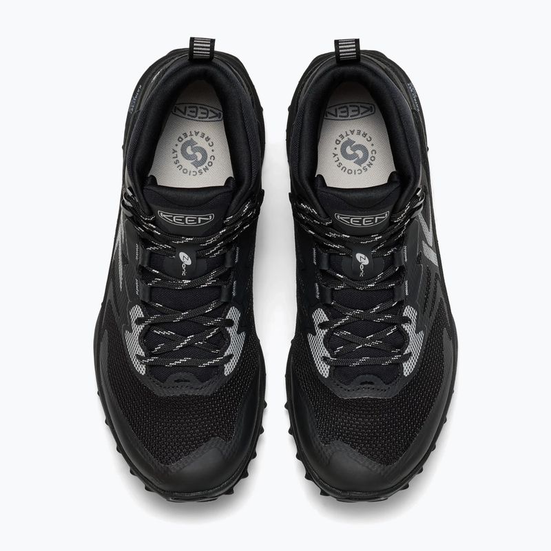 Vyriški žygio batai KEEN Zionic Nxt Mid Wp triple black 5