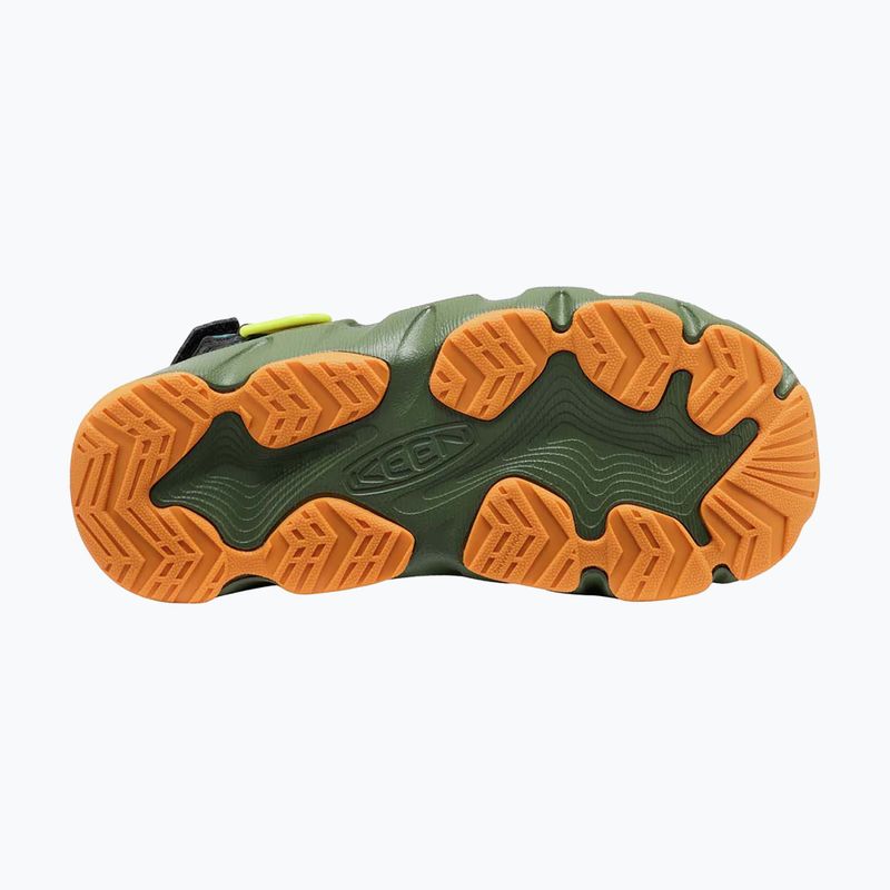 Vaikiškos basutės KEEN Hyperflt green/orange peel 6