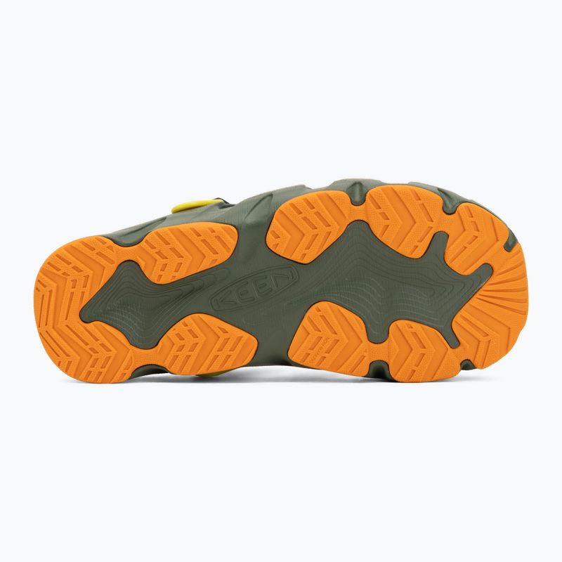 Vaikiškos basutės KEEN Hyperflt green/orange peel 5