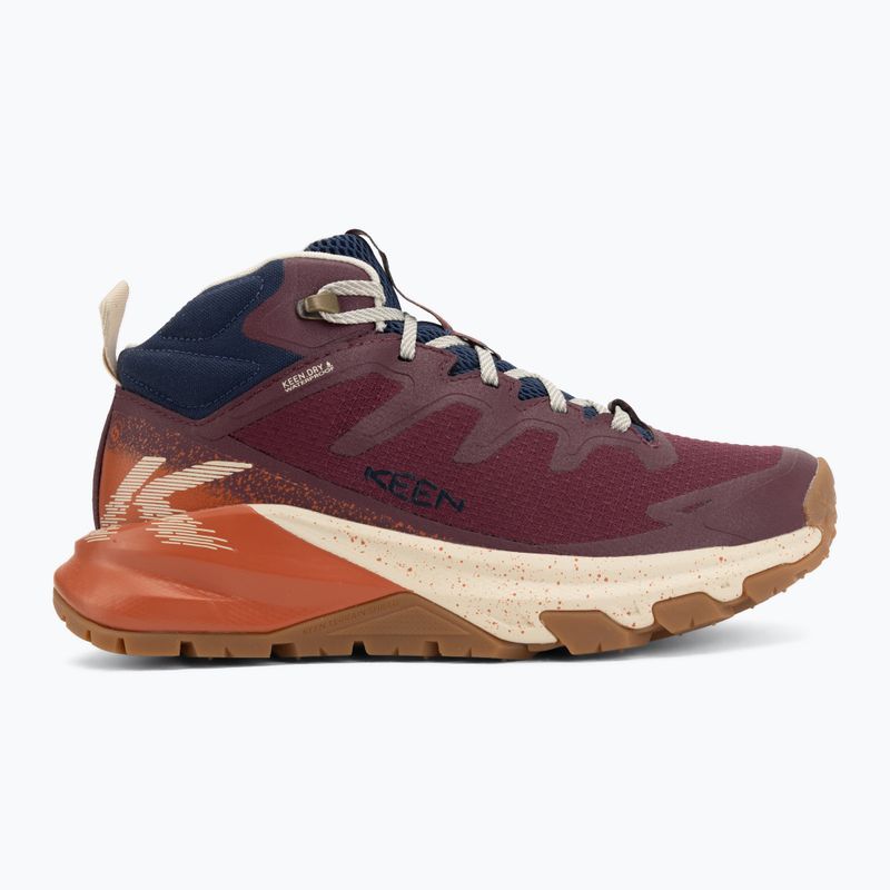 Moteriški žygio batai KEEN Targhee Apex Mid Wp fig/burnt brick 2