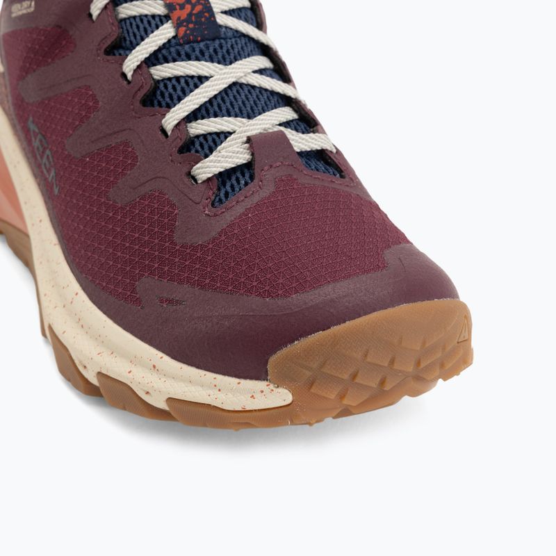 Moteriški žygio batai KEEN Targhee Apex Mid Wp fig/burnt brick 7