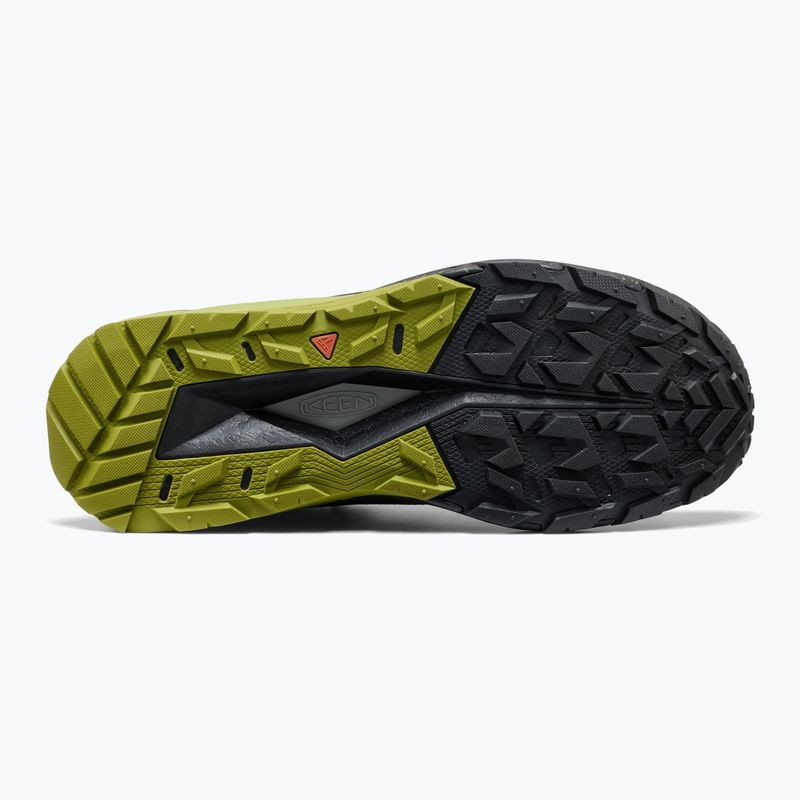 Vyriški žygio batai KEEN Targhee Apex Mid Wp black/golden cypress 4