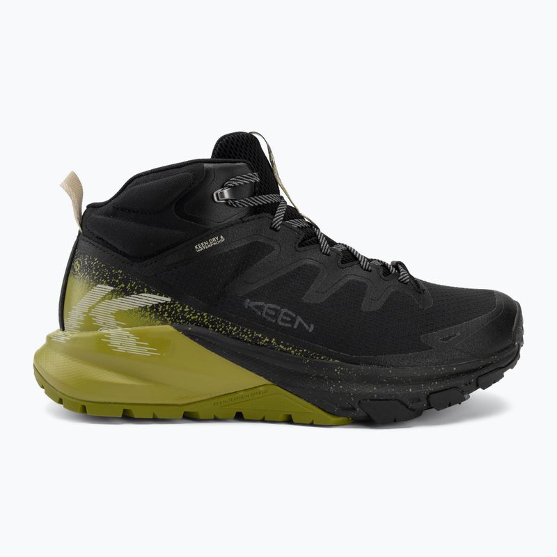 Vyriški žygio batai KEEN Targhee Apex Mid Wp black/golden cypress 2
