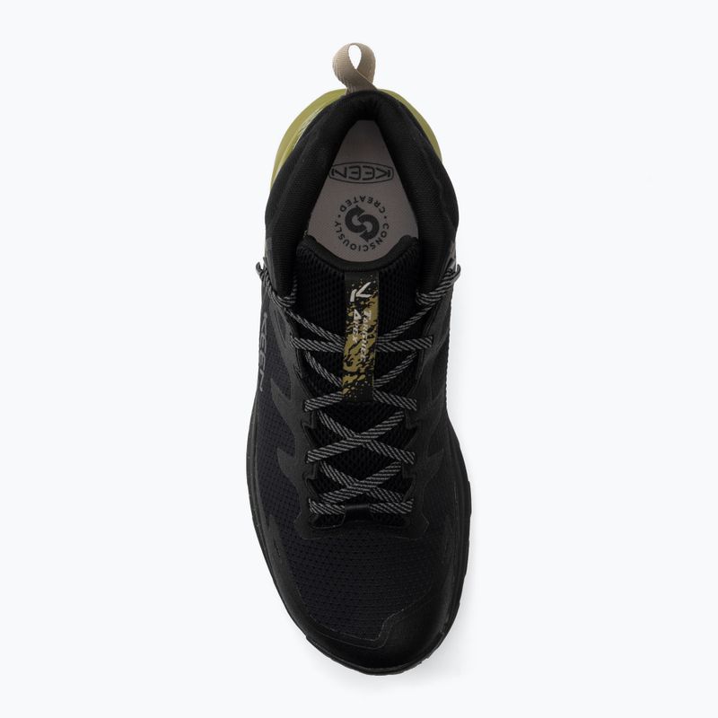 Vyriški žygio batai KEEN Targhee Apex Mid Wp black/golden cypress 5