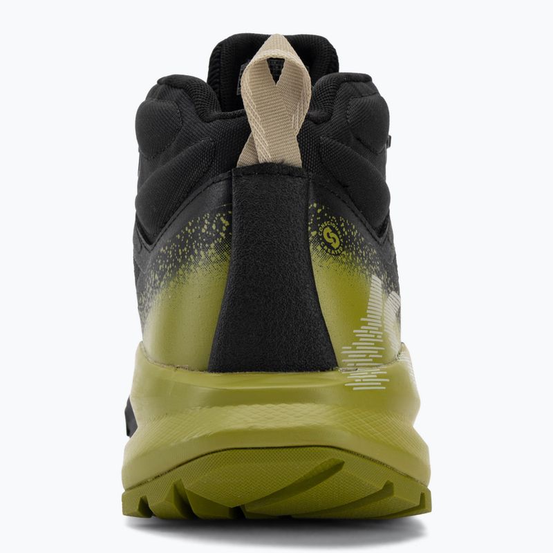 Vyriški žygio batai KEEN Targhee Apex Mid Wp black/golden cypress 6