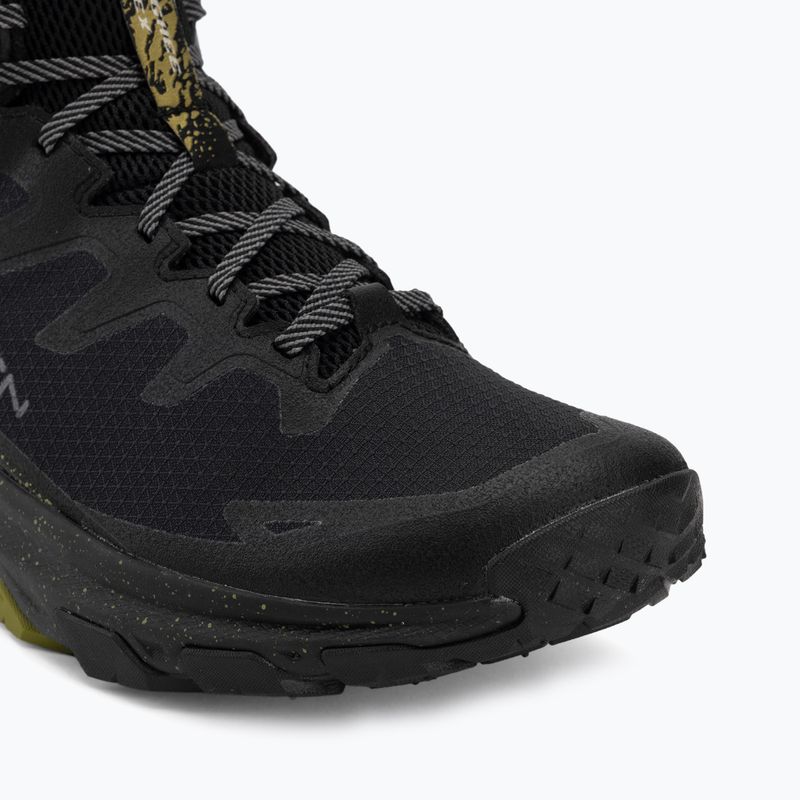 Vyriški žygio batai KEEN Targhee Apex Mid Wp black/golden cypress 7