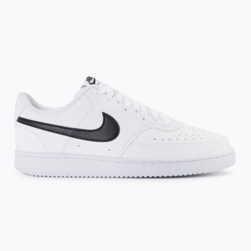 Moteriški batai Nike Court Vision Low Next Nature white//white/black 3