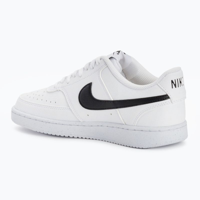 Moteriški batai Nike Court Vision Low Next Nature white//white/black 4