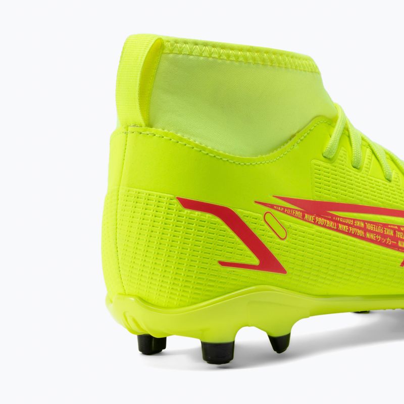 Vaikiški futbolo bateliai Nike Superfly 8 Club FG/MG Jr geltoni CV0790-760 9