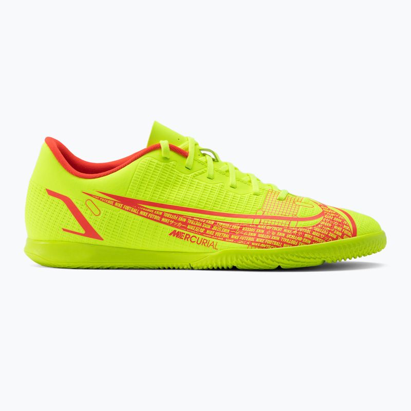 Vyriški futbolo bateliai Nike Vapor 14 Club IC yellow CV0980-760 2