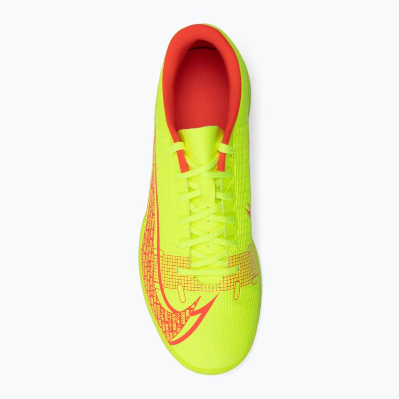 Vyriški futbolo bateliai Nike Vapor 14 Club IC yellow CV0980-760 6