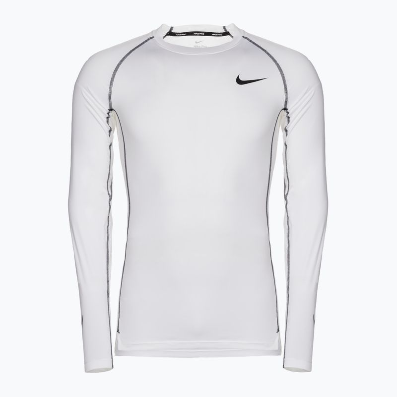 Vyriška treniruočių striukė ilgomis rankovėmis Nike Pro Dry-Fit Tight Top white DD1990-100