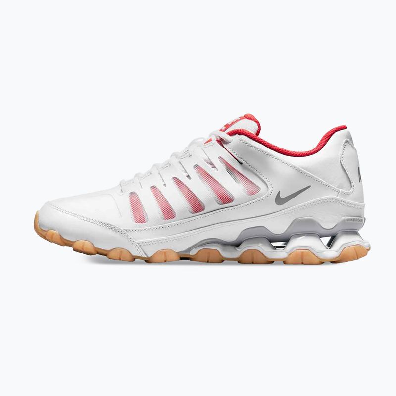 Vyriški treniruočių bateliai Nike Reax 8 Tr Mesh white/white/wolf grey/chile red 9