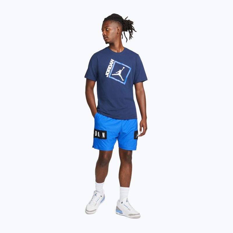 Vyriški marškinėliai Jordan Jumpman Box midnight navy/white 2