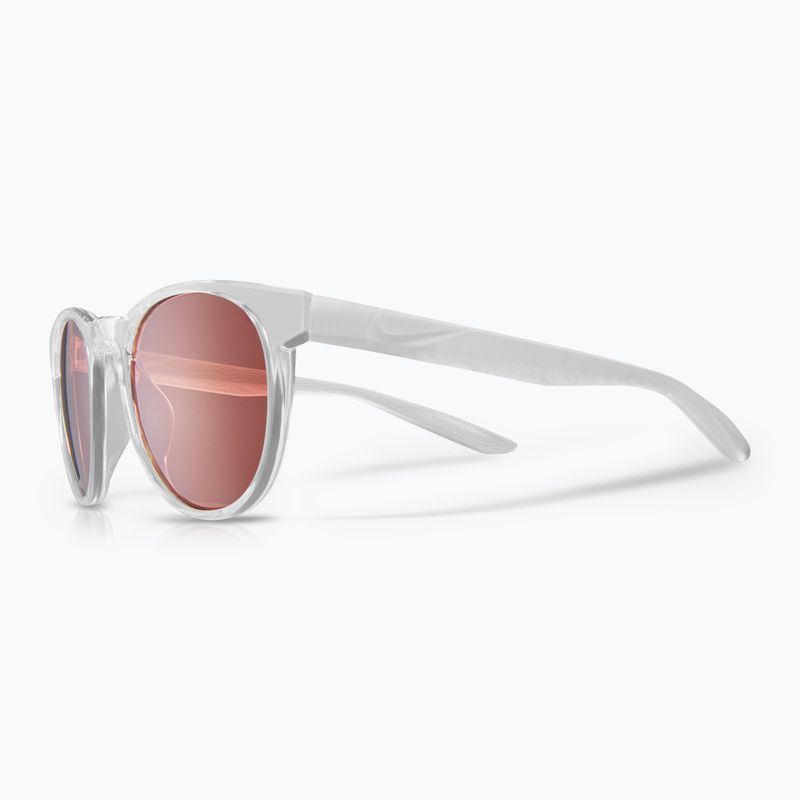 Akiniai nuo saulės dziecięce Nike Horizon Ascent S clear/pink 5