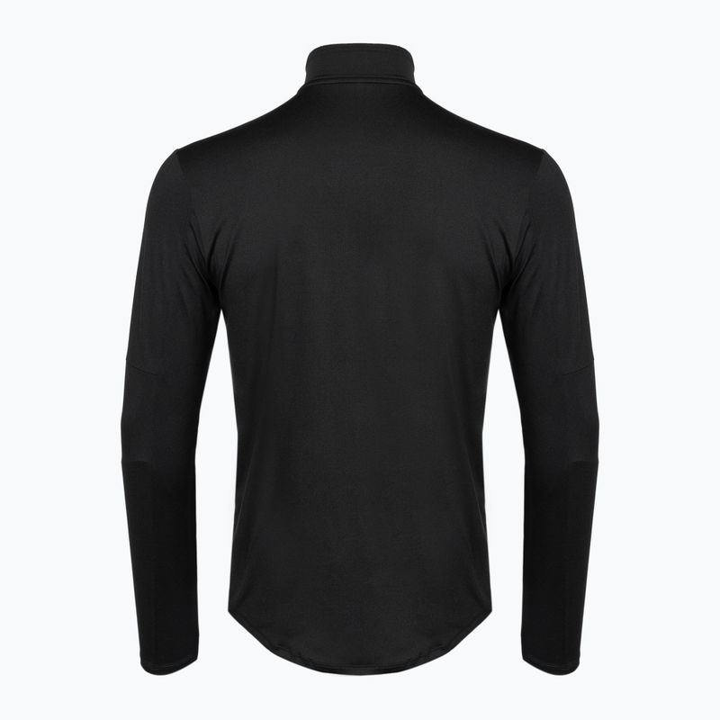 Vyriški bėgimo marškinėliai ilgomis rankovėmis Nike Dri-FIT Element 1/2-Zip black 2