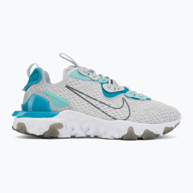 Vyriški batai Nike React Vision pure platinum/aquamarine/smoke grey 2