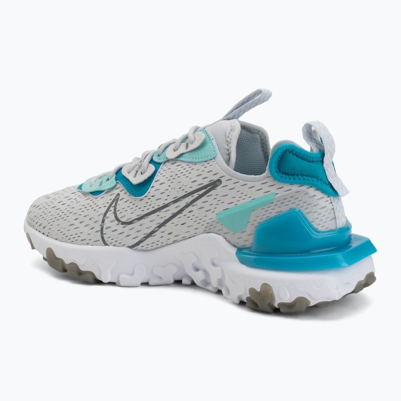 Vyriški batai Nike React Vision pure platinum/aquamarine/smoke grey 3