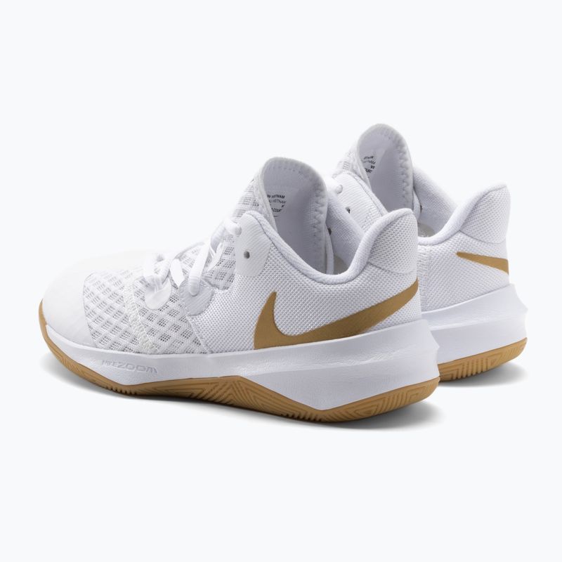 Batai tinklinei Nike Zoom Hyperspeed Court SE balti/auksiniai 3