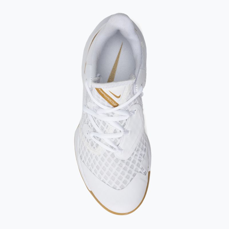 Batai tinklinei Nike Zoom Hyperspeed Court SE balti/auksiniai 5