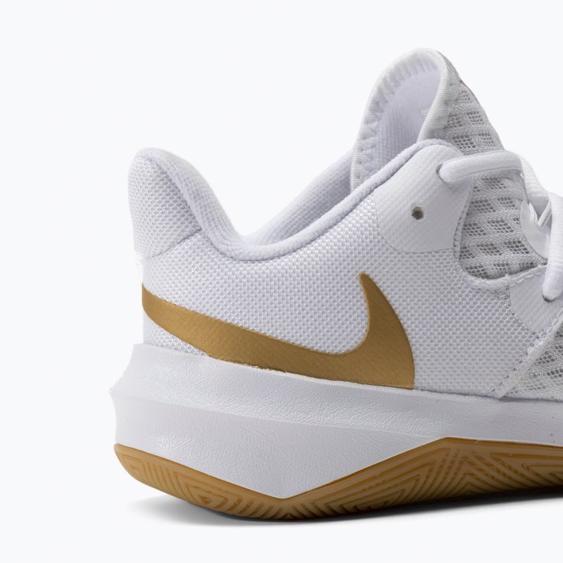 Batai tinklinei Nike Zoom Hyperspeed Court SE balti/auksiniai 8