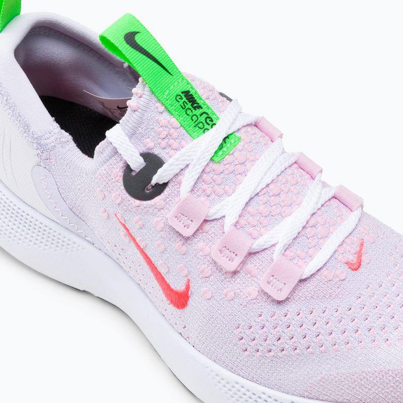 Nike Escape Run Flyknit rožinės spalvos moteriški treniruočių bateliai DC4269-500 7