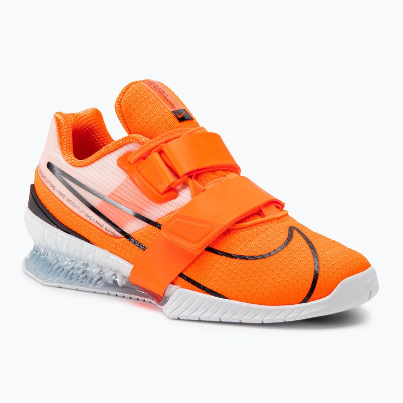 Svarmenų kilnojimo batai Nike Romaleos 4 orange/black/white