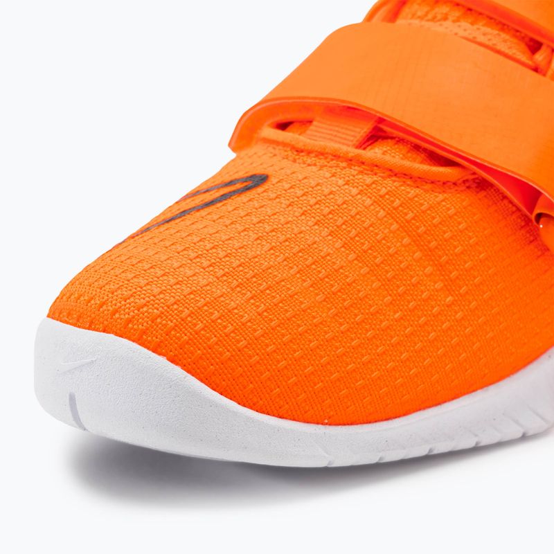 Svarmenų kilnojimo batai Nike Romaleos 4 orange/black/white 7