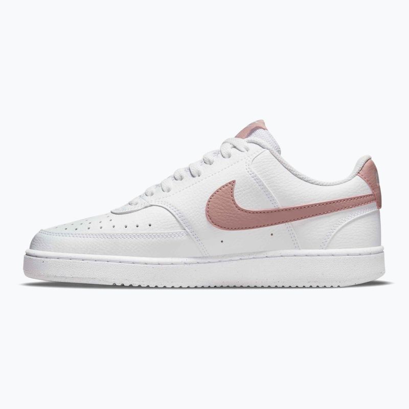 Moteriški batai Nike Court Vision Low Next Nature white/pink oxford 2