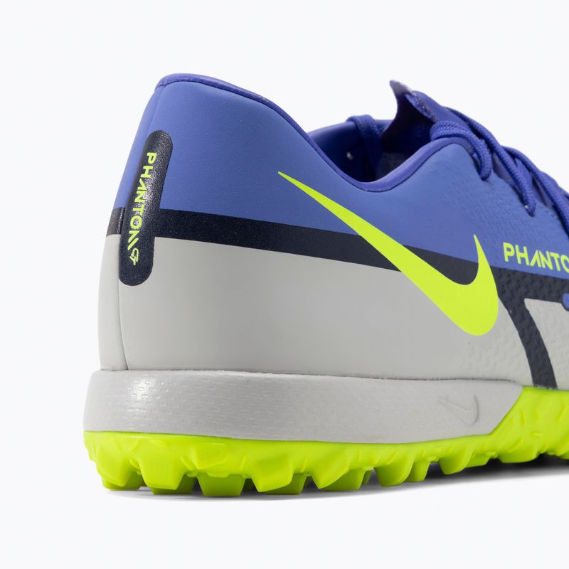 Vyriški futbolo bateliai Nike Phantom GT2 Academy TF mėlyni DC0803-570 8
